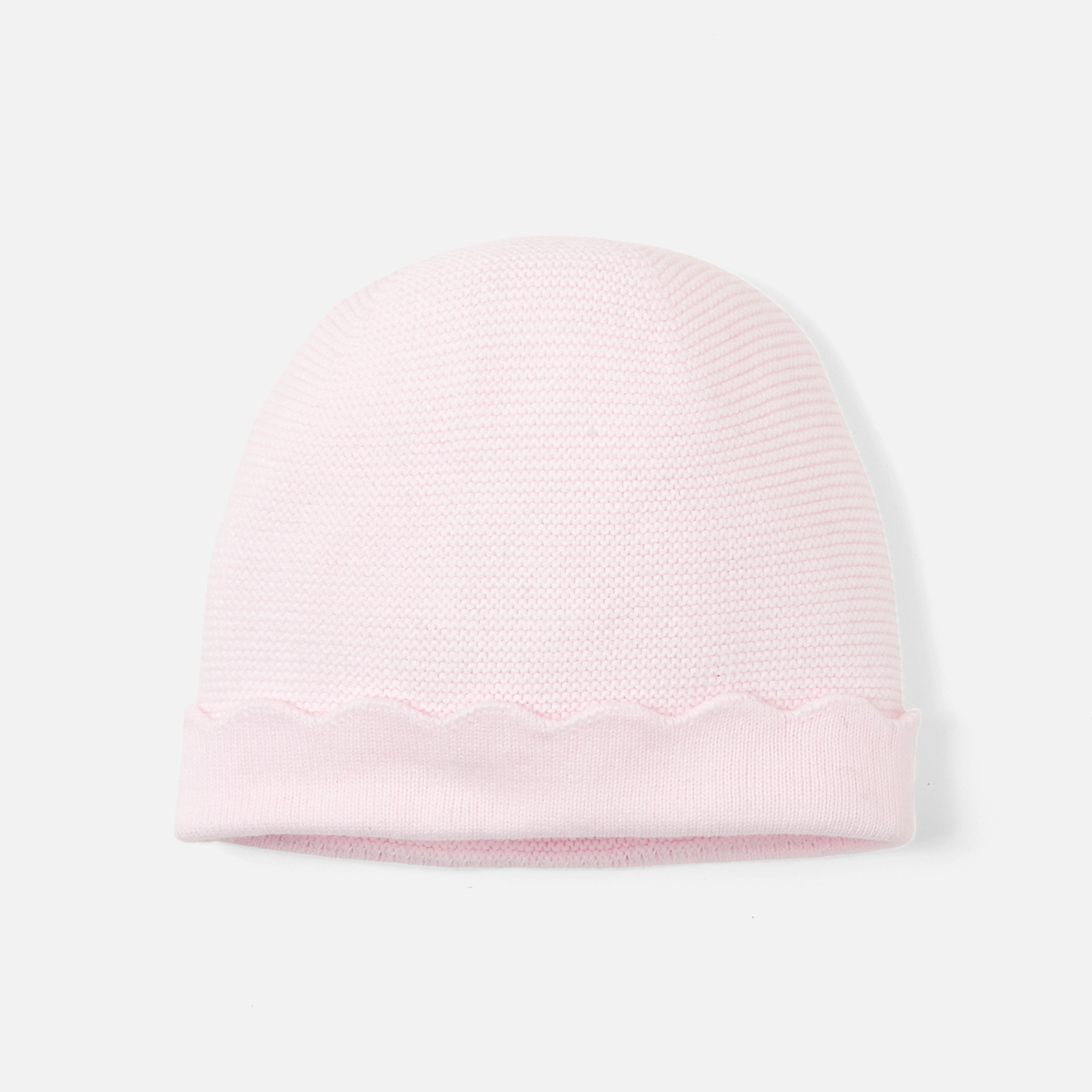Jacadi - Gorro bebé menina em tricô - ROSA PÁLIDO JACADI