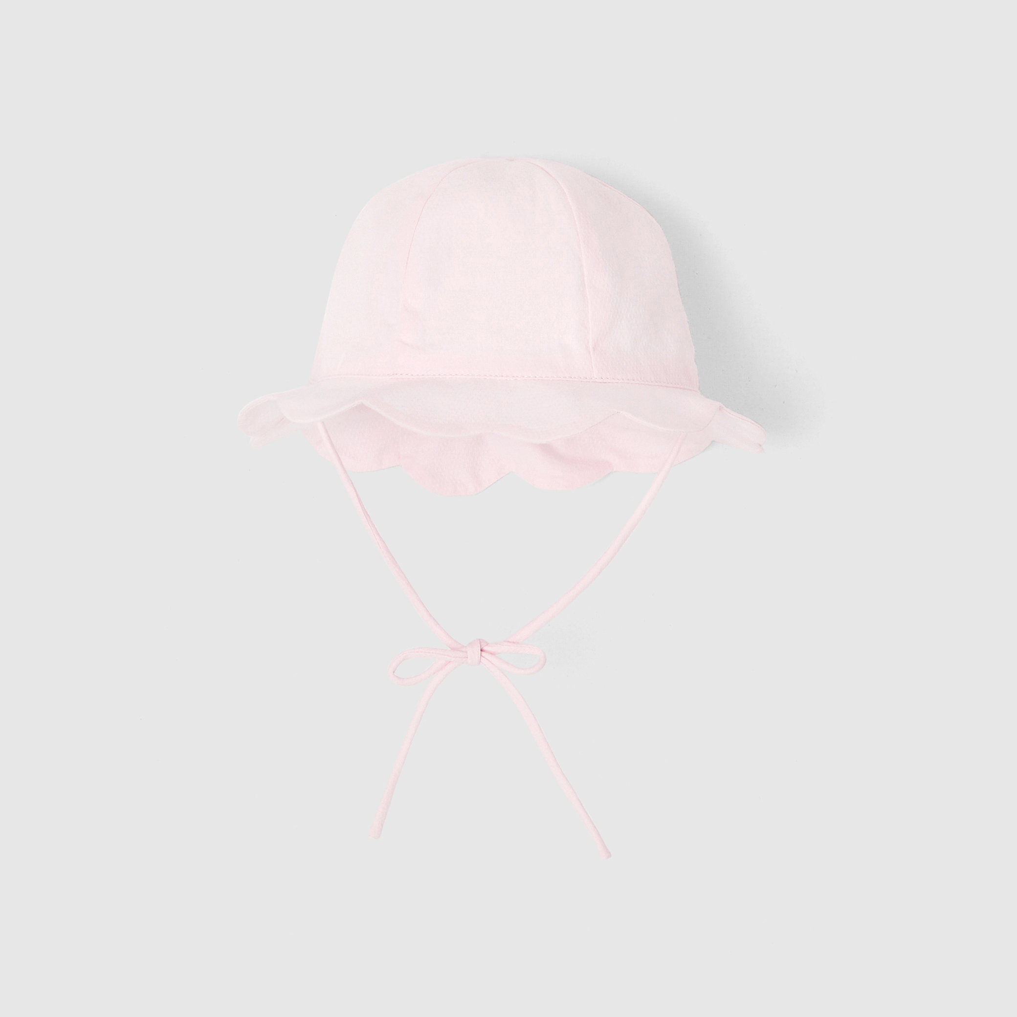Jacadi - Chapéu bebé menina com festões - ROSA PÁLIDO JACADI