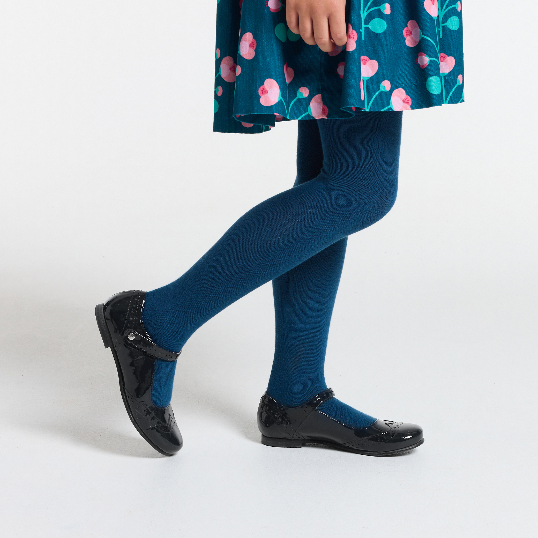 Jacadi - Sapatos Mary Jane criança menina em couro envernizado - Marinho Jacadi - Os Essentiels da estação