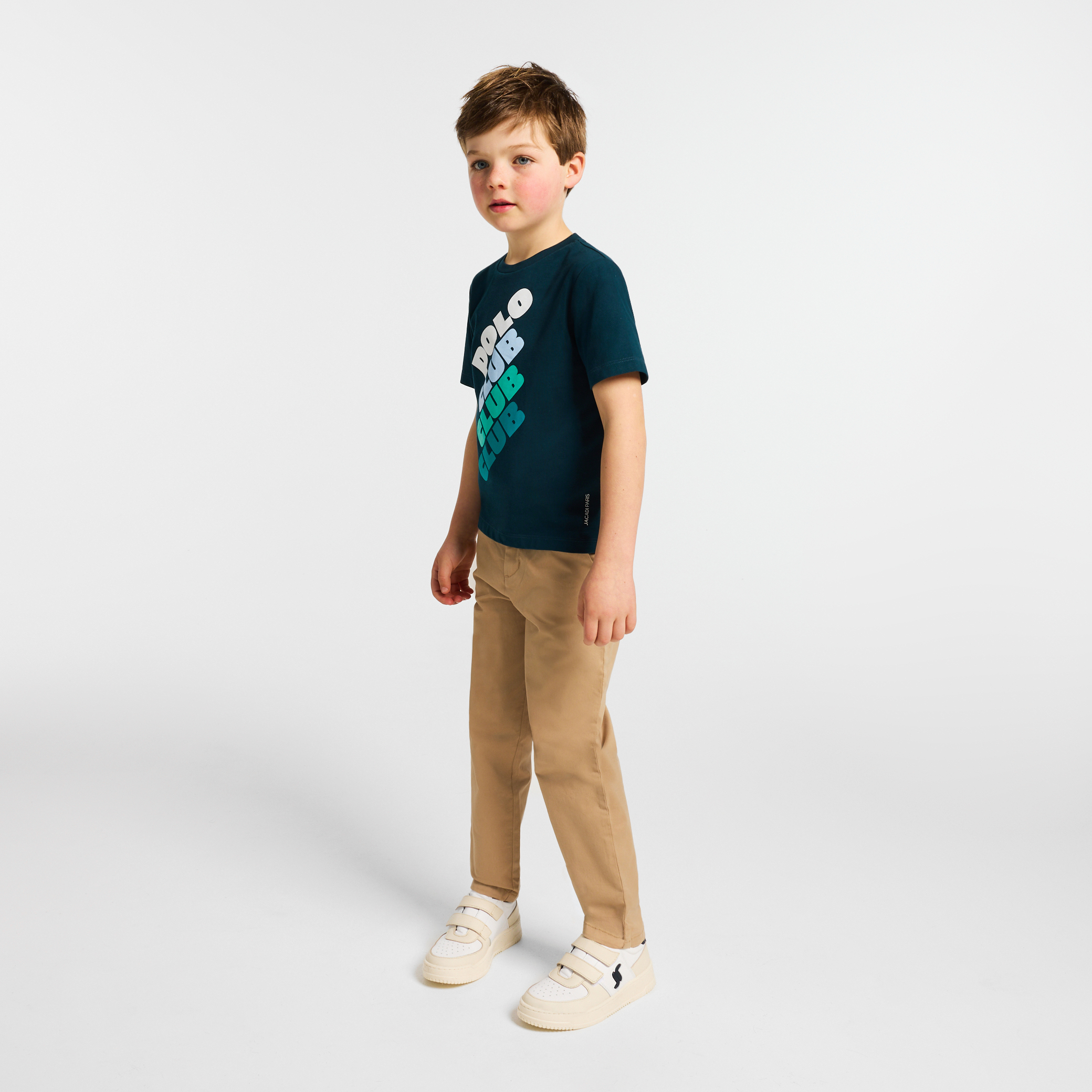 Jacadi - Calças chino menino - Camel - Os Essentiels da estação