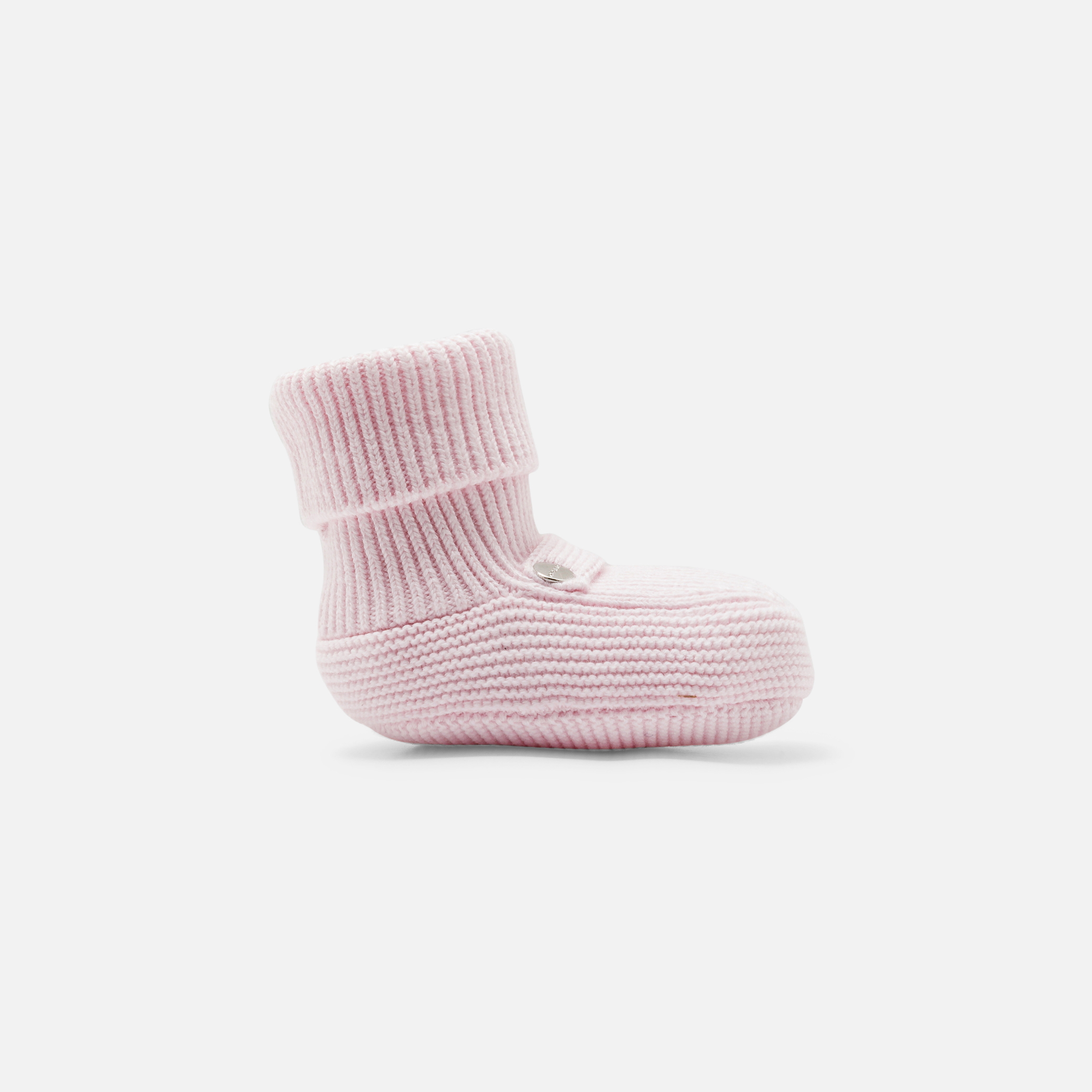 Jacadi - Botinhas de malha para bebé menina - ROSA PÁLIDO JACADI - Presente de nascimento ideal