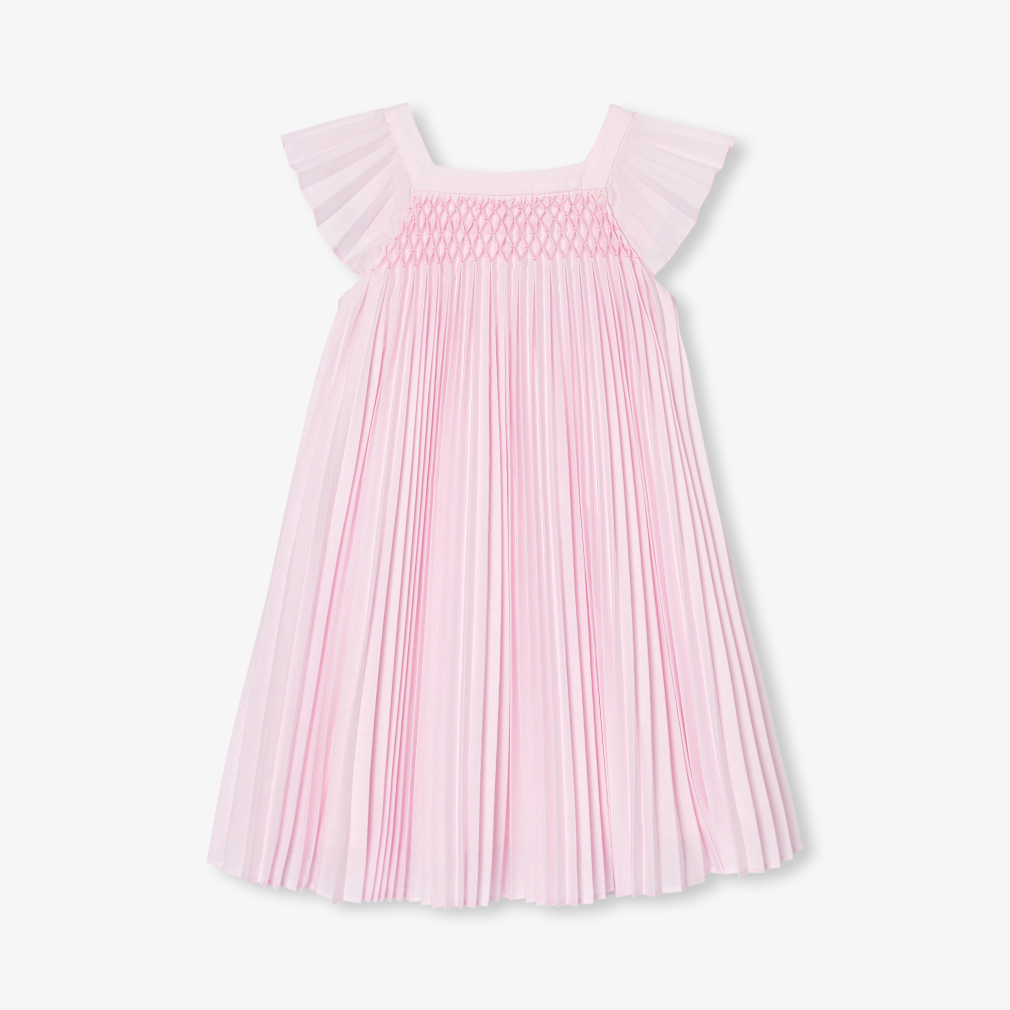 Jacadi - Vestido de cerimónia criança menina - ROSA EM PÓ JACADI