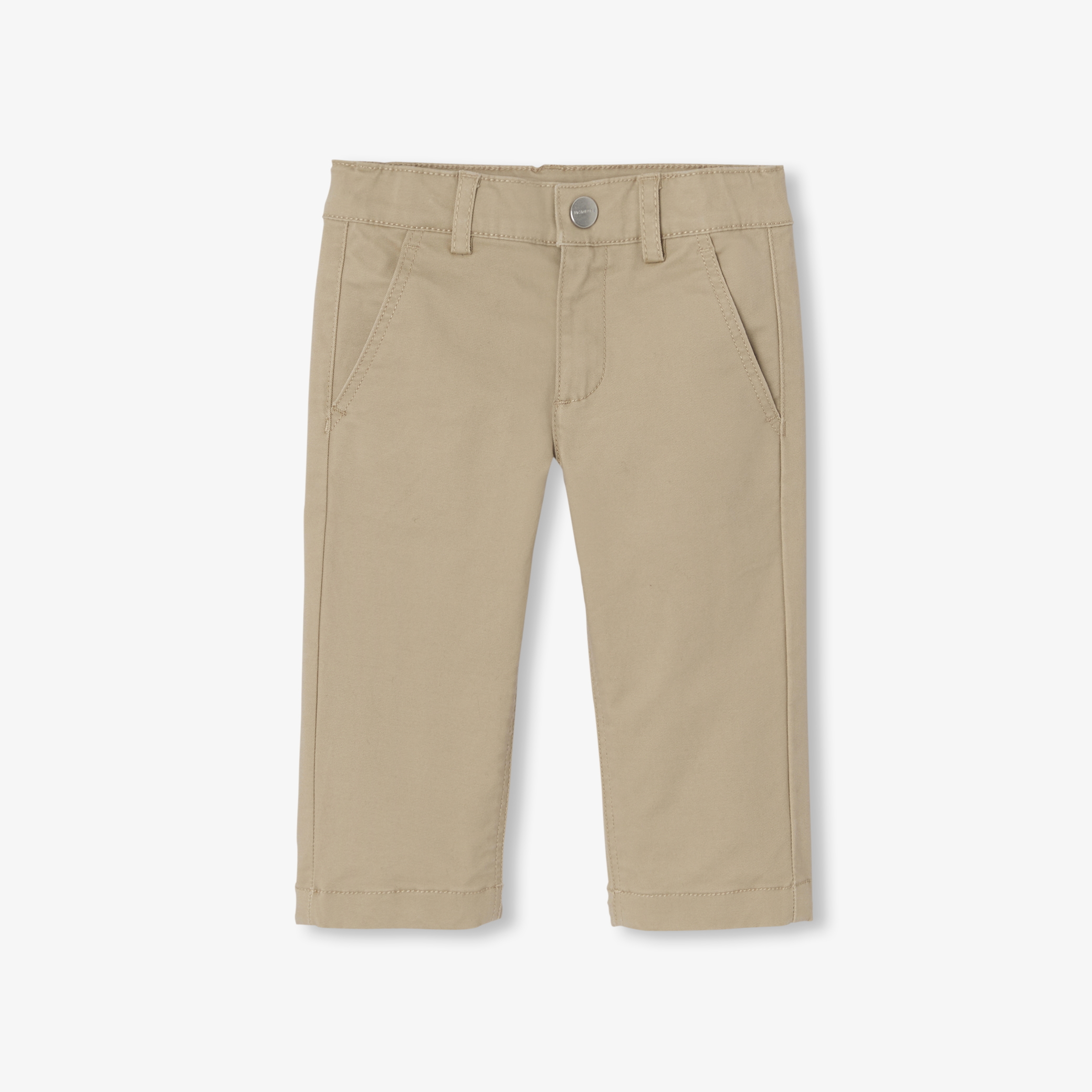 Jacadi - Calças bebé menino em twill - BEGE