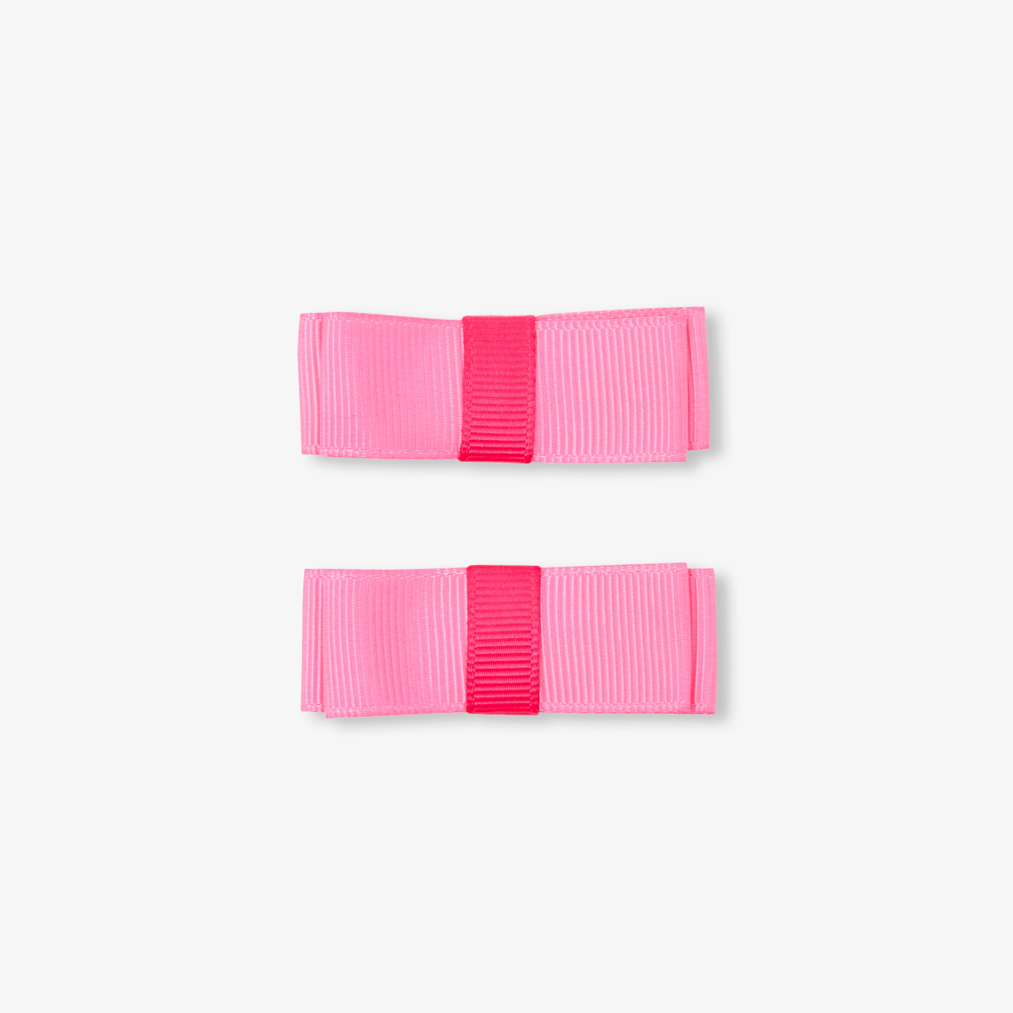 Jacadi - Duo de ganchos com sistema de pressão para menina - ROSA