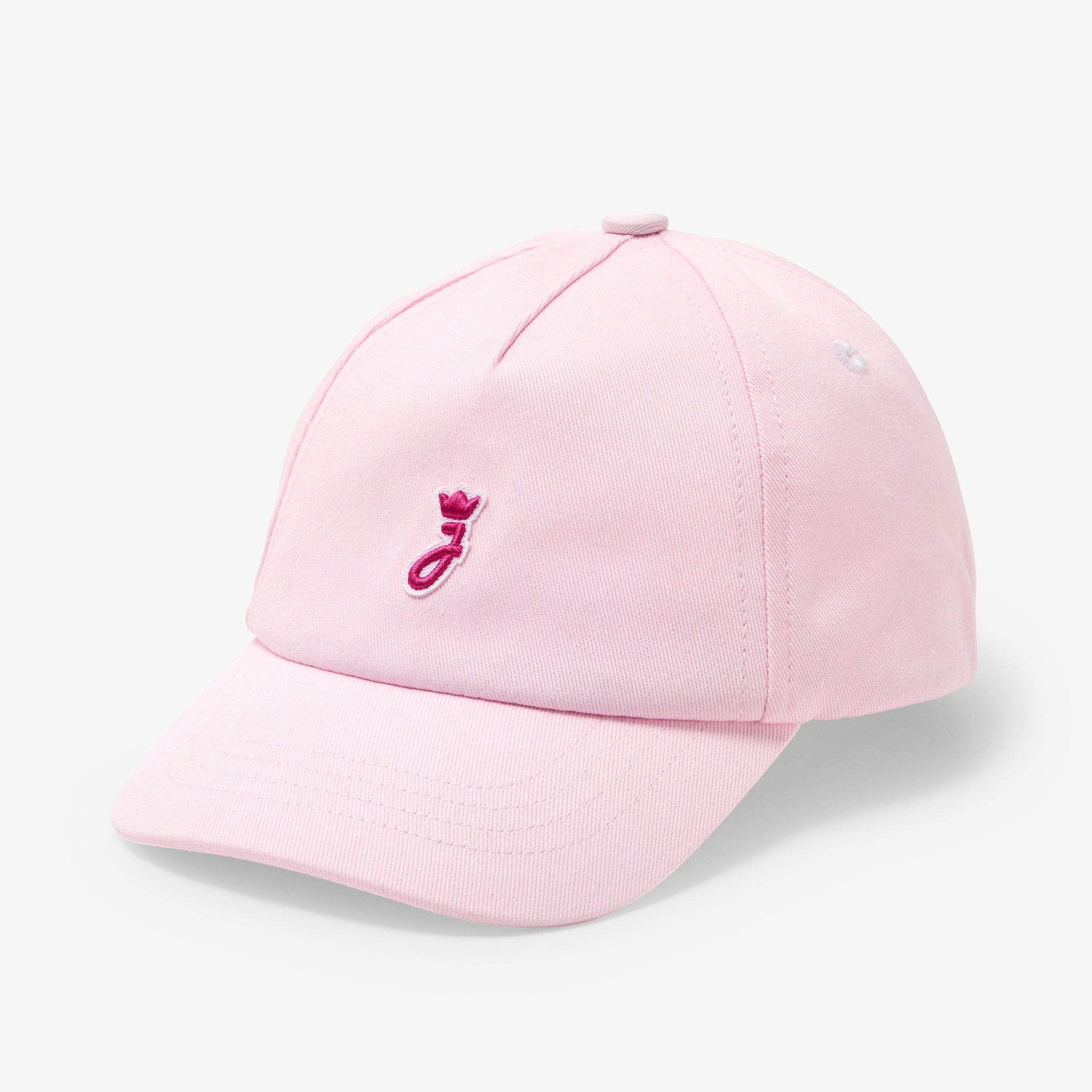 Jacadi - Boné para bebé menina em sarja de algodão - ROSA EM PÓ JACADI