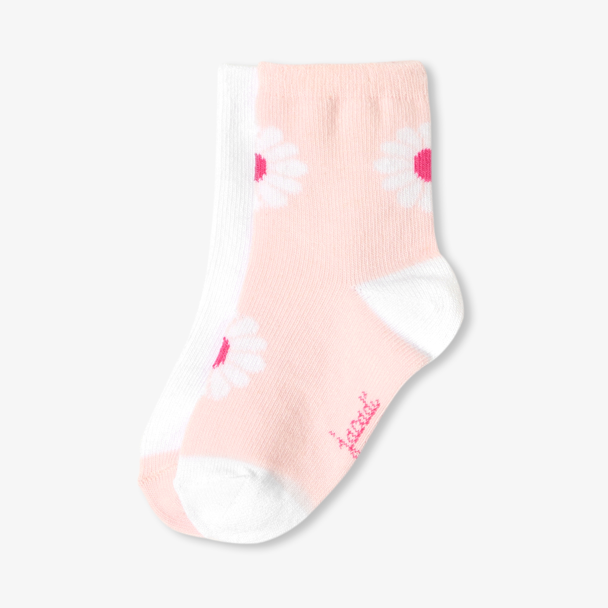 Jacadi - Dois pares de meias para bebé menina - MÚLTICO