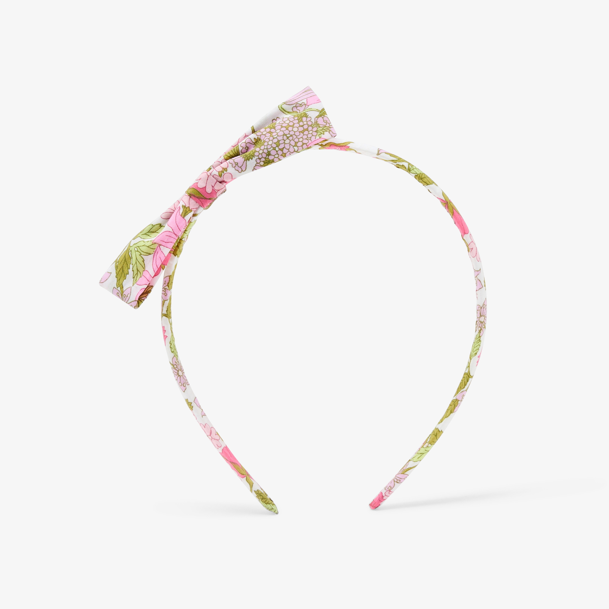 Jacadi - Fita de cabelo para menina em tecido Liberty - MÚLTICO