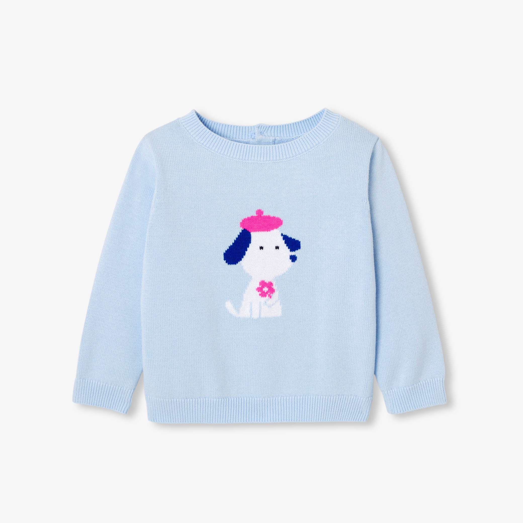 Jacadi - Camisola para bebé menina em algodão - NUVEM