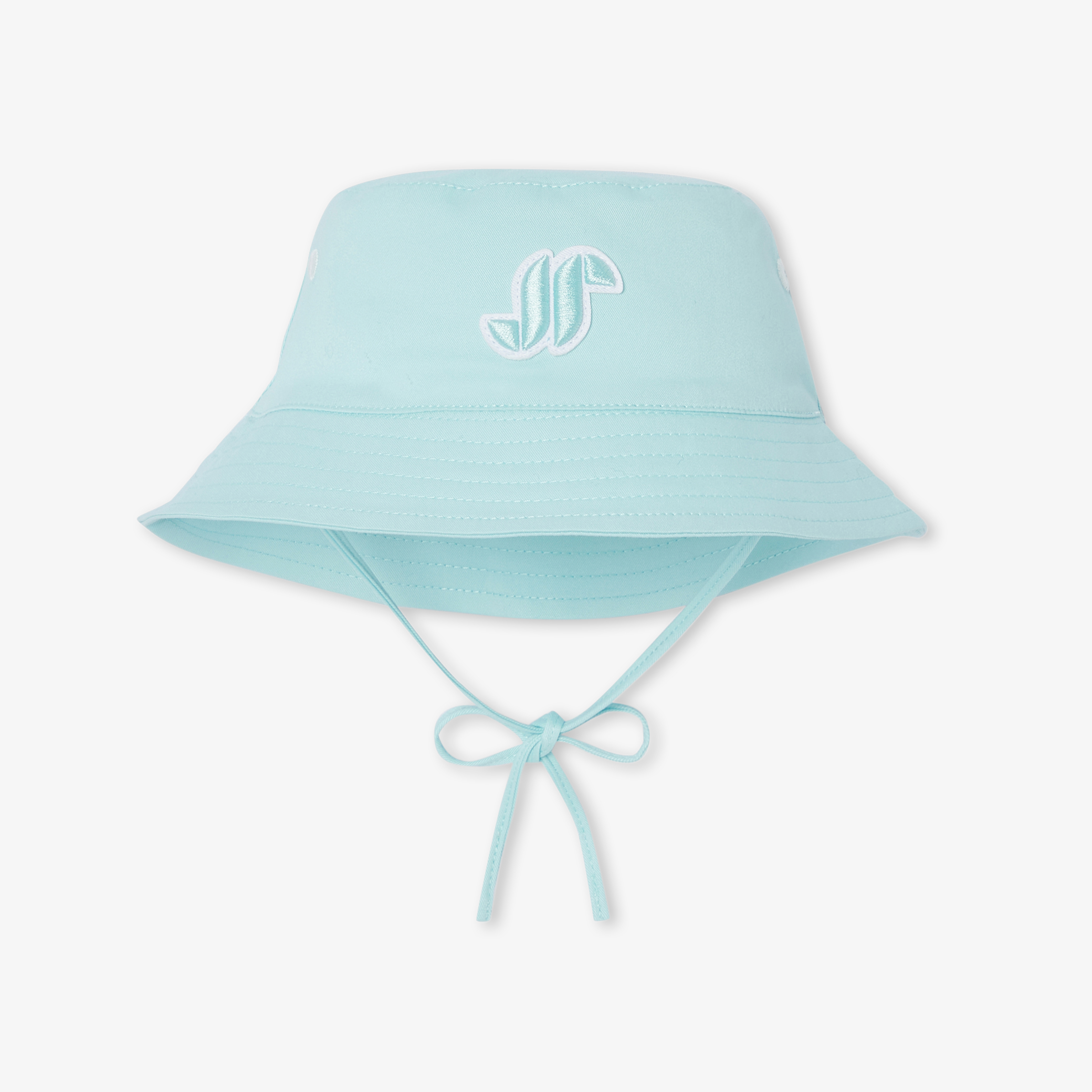 Jacadi - Chapéu para bebé em sarja de algodão - AZUL AQUA
