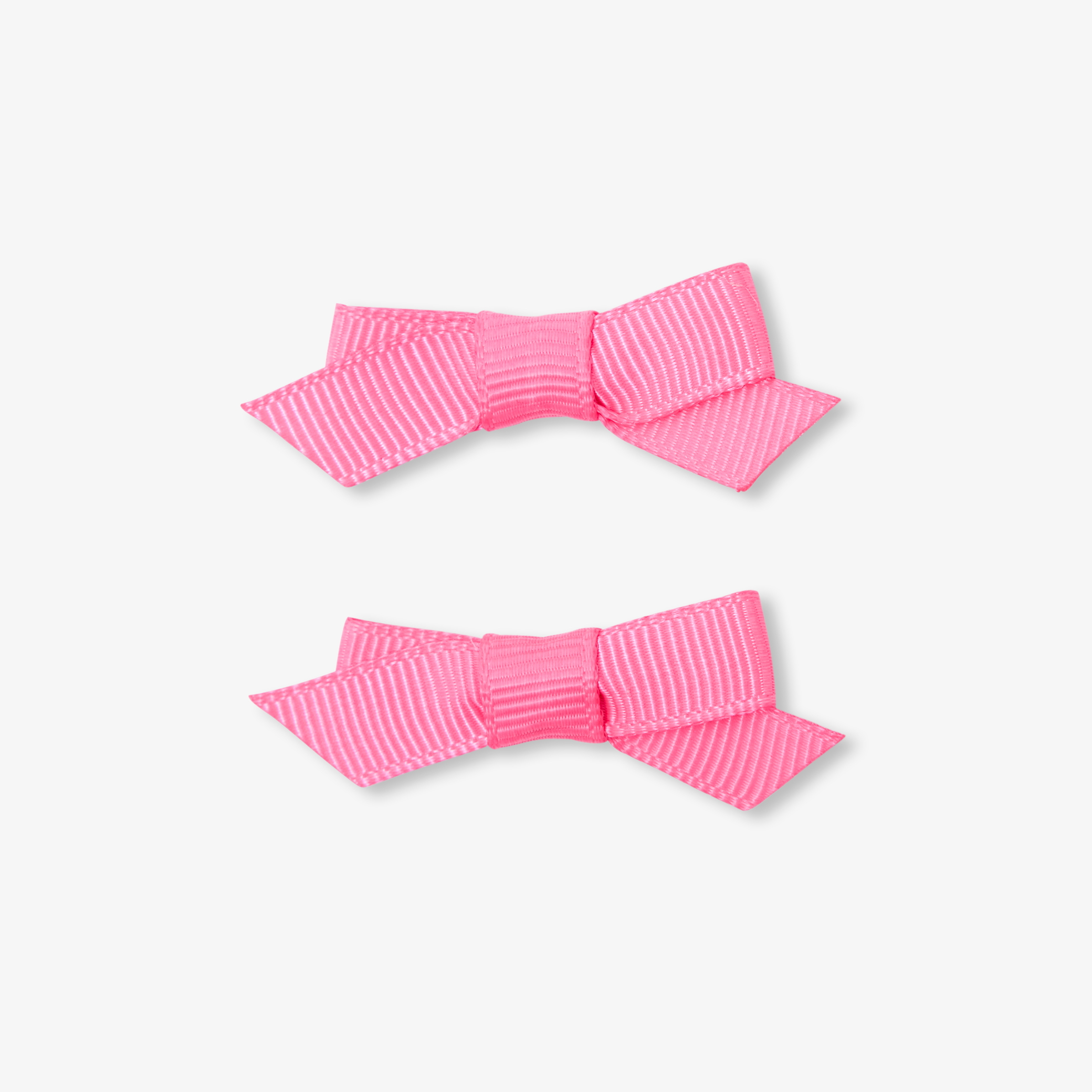 Jacadi - Duas pinças de crocodilo para bebé menina com laço - ROSA COSTURA