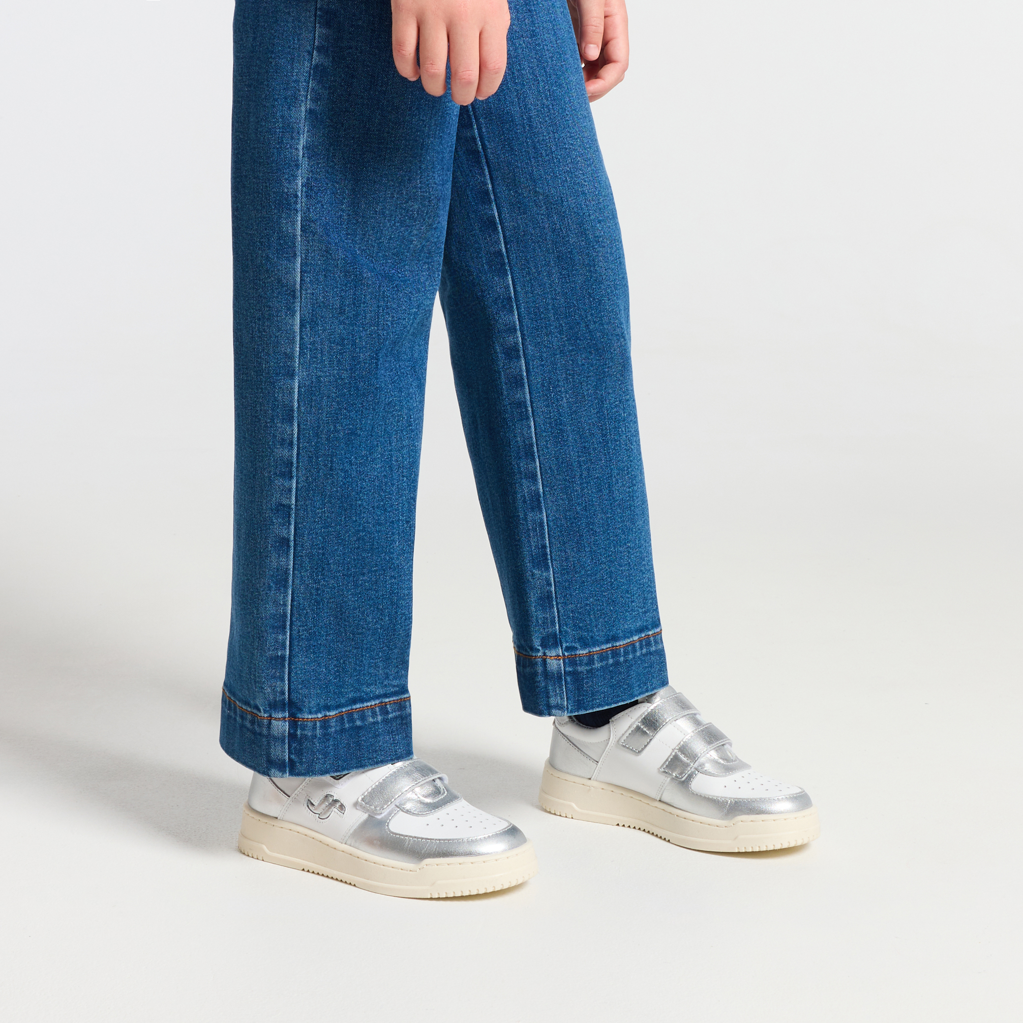 Jacadi - Sapatilhas para menina - PRATA