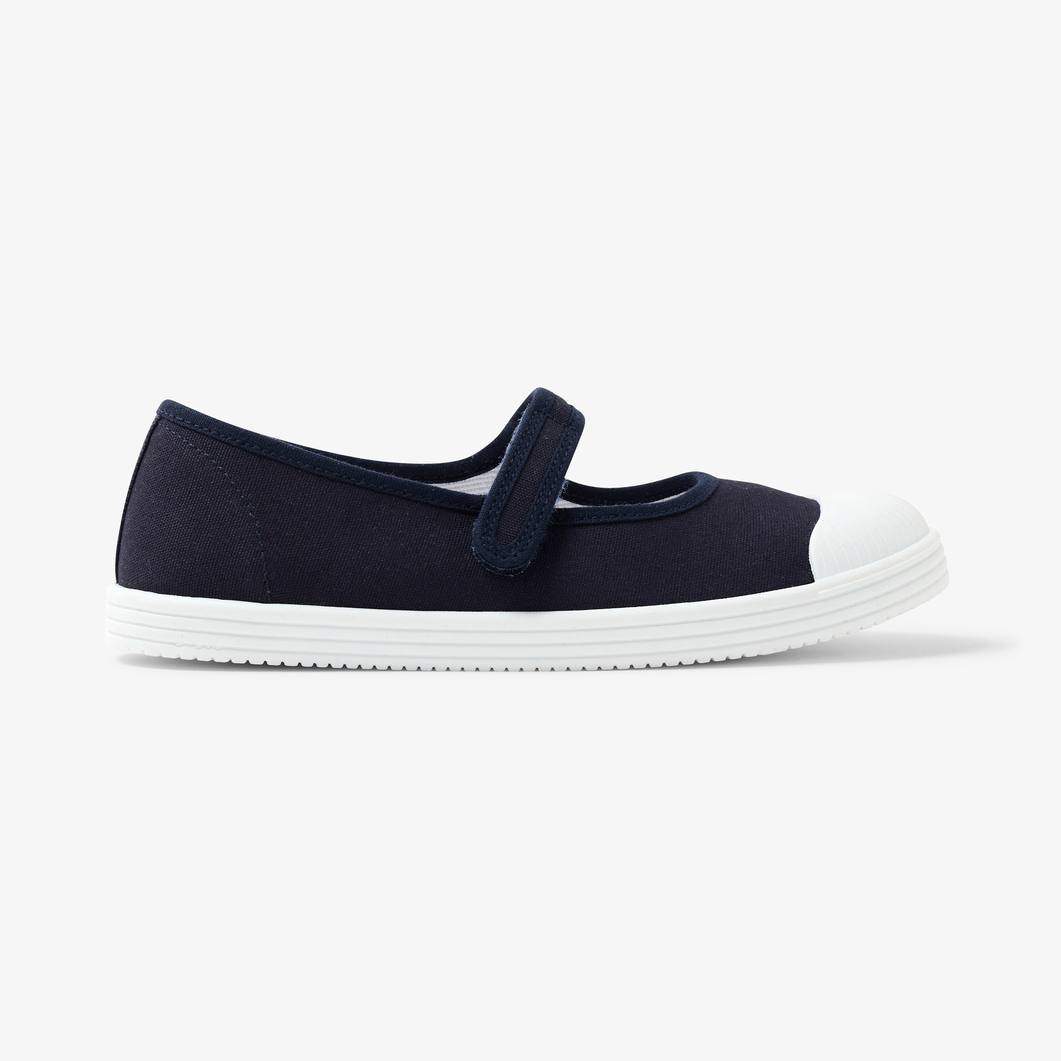 Jacadi - Sapatos Mary Jane em lona para menina - MARINHO JACADI