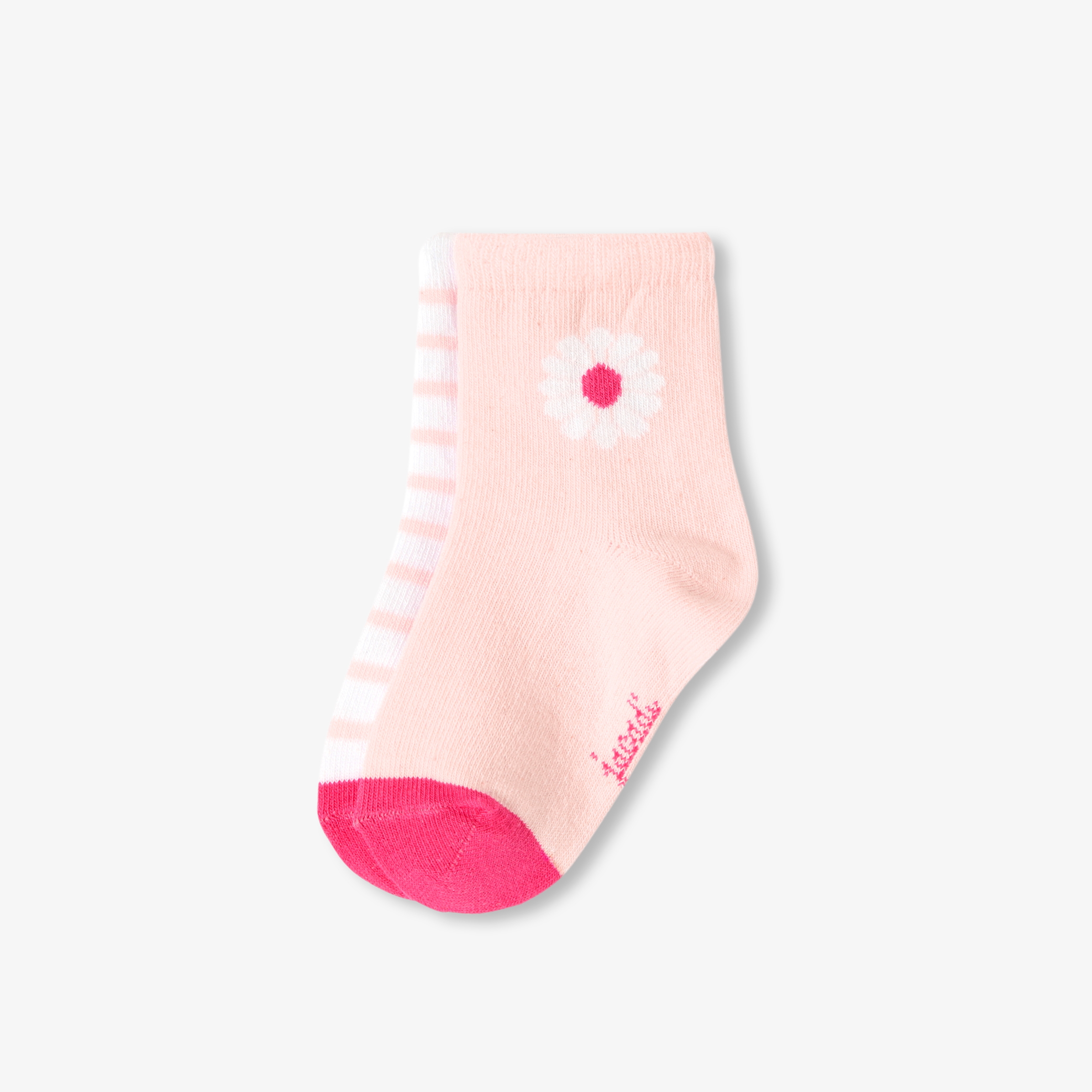 Jacadi - Dois pares de meias para bebé menina - MÚLTICO