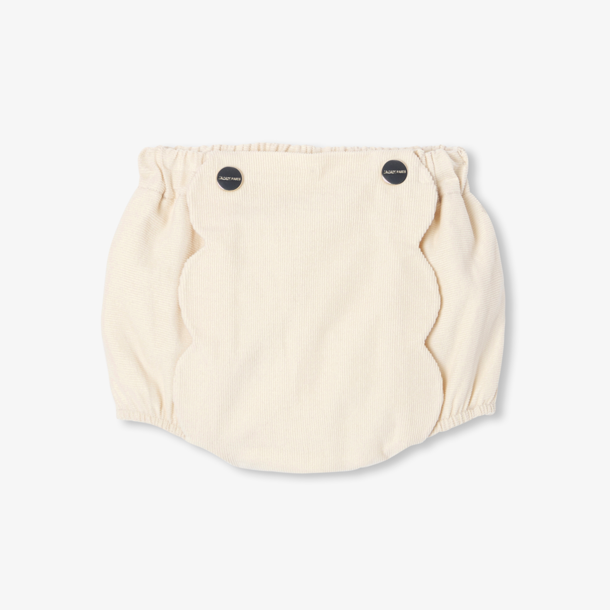 Jacadi - Bloomer para bebé menina em veludo - BEGE FIO - Presente de nascimento ideal