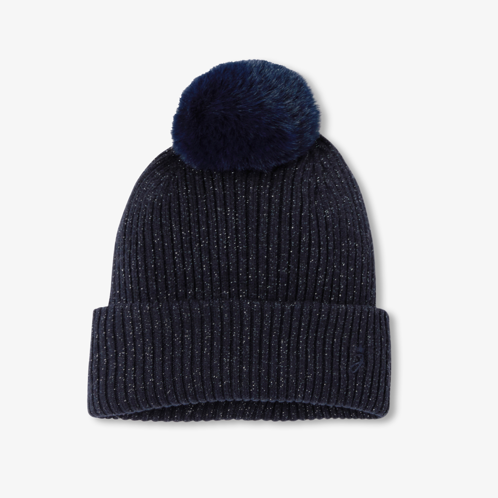 Jacadi - Gorro de malha canelada e lurex menina - MARINHO JACADI