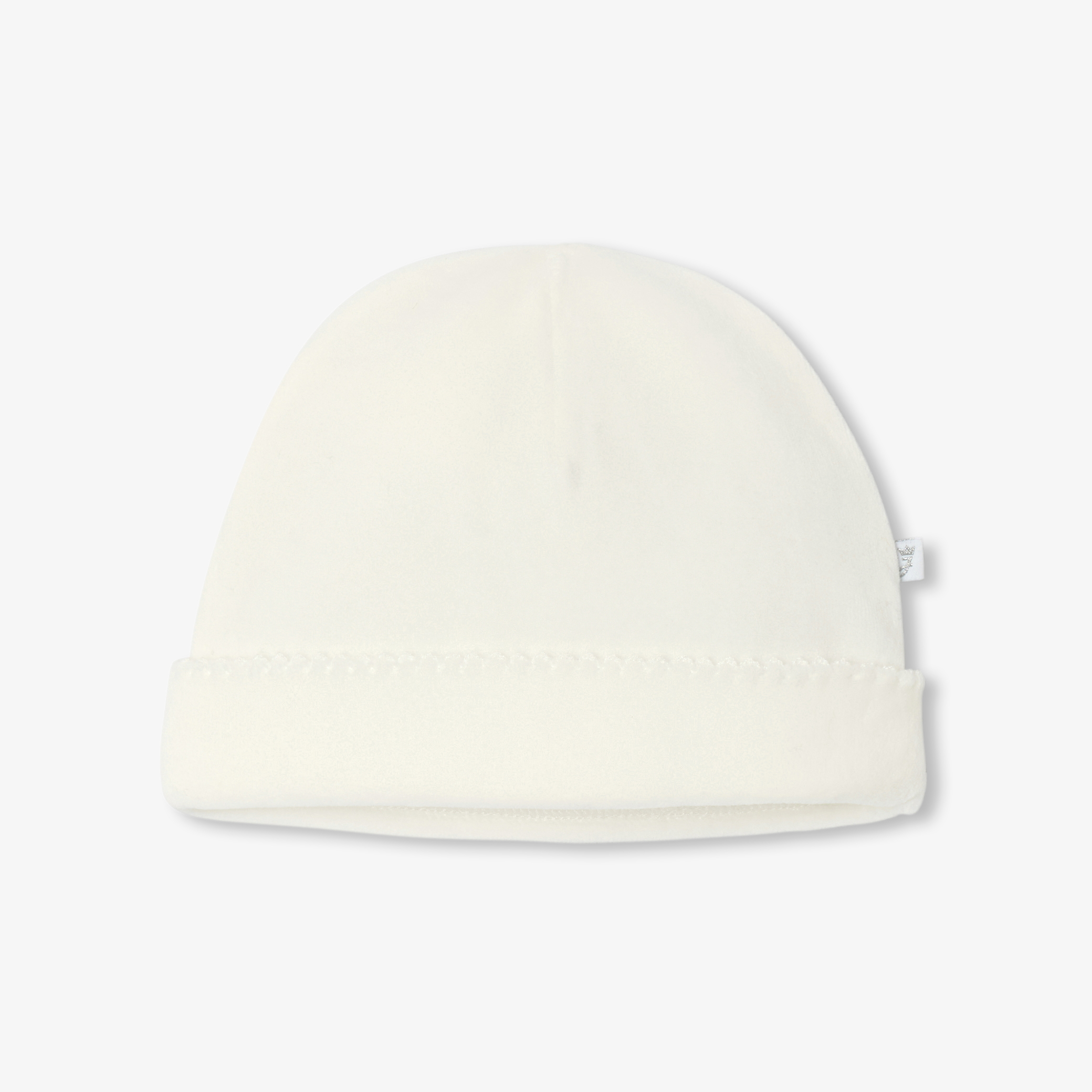 Jacadi - Gorro de nascimento em micropolar - BRANCO SUAVE JACADI - Presente de nascimento ideal