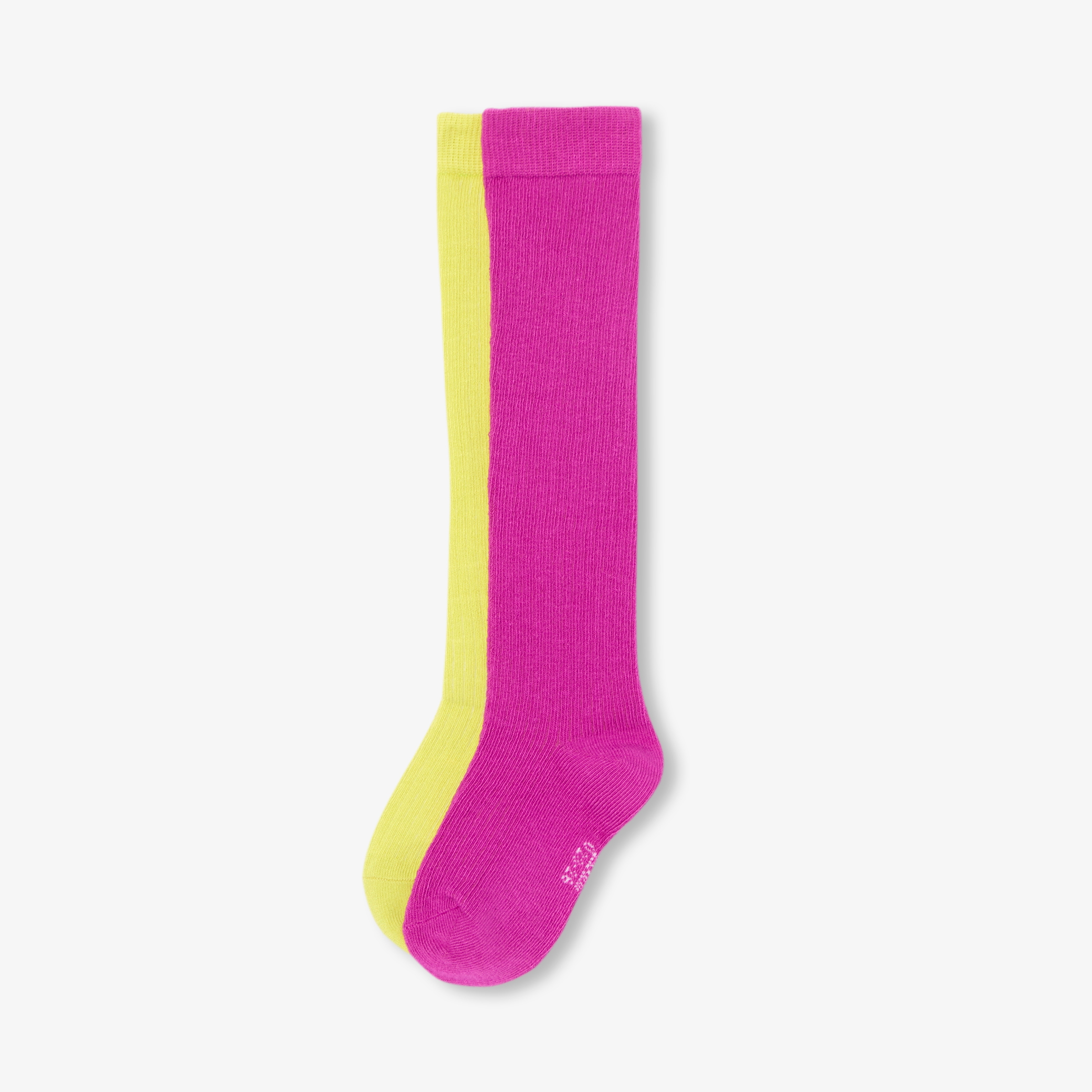 Jacadi - Duo de meias altas menina - ROSA/VERDE
