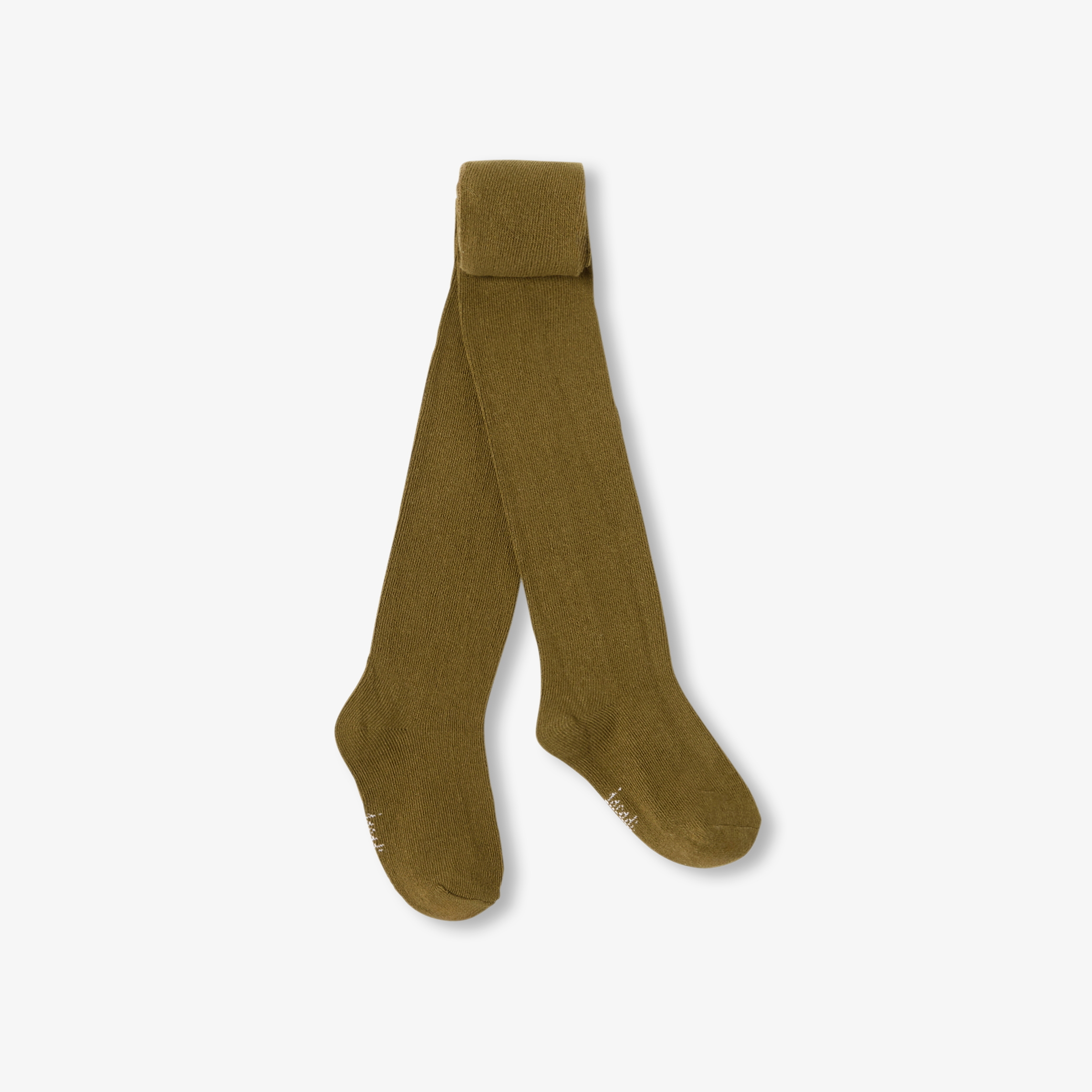 Jacadi - Collants bebé menina de algodão jersey - CAQUI