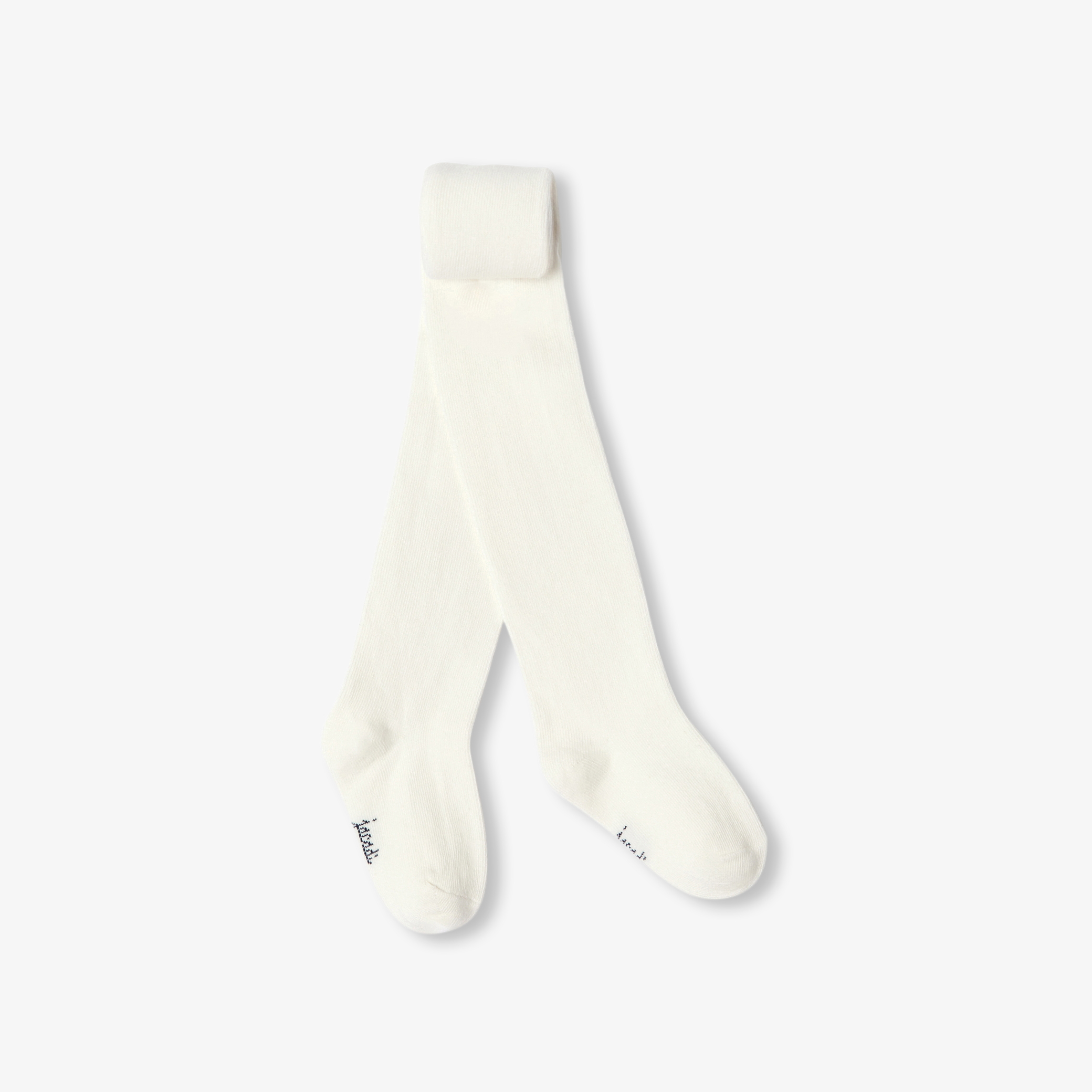 Jacadi - Collants bebé menina de algodão jersey - MARFIM