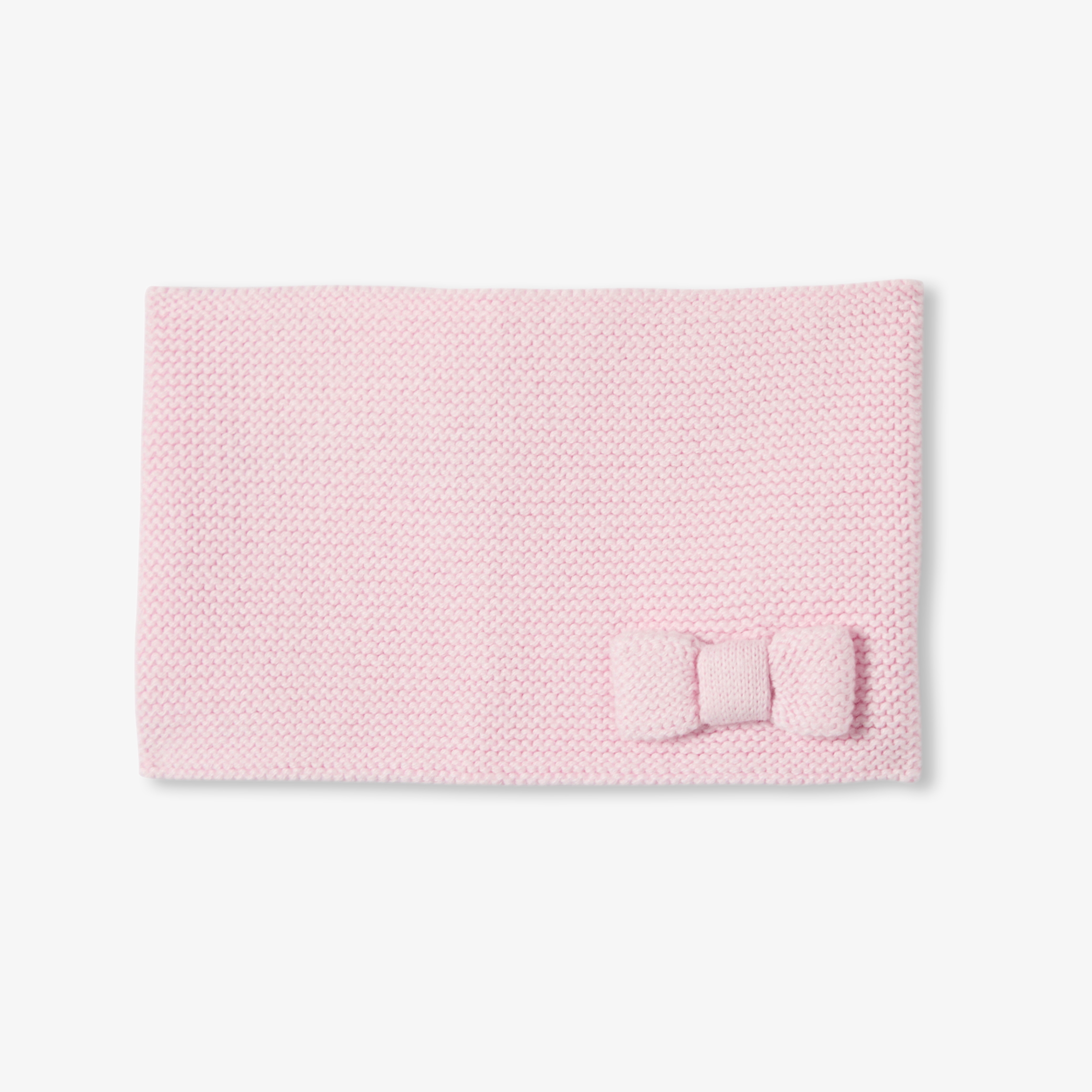 Jacadi - Gola snood bebé menina em tricô ponto mousse - ROSA EM PÓ JACADI