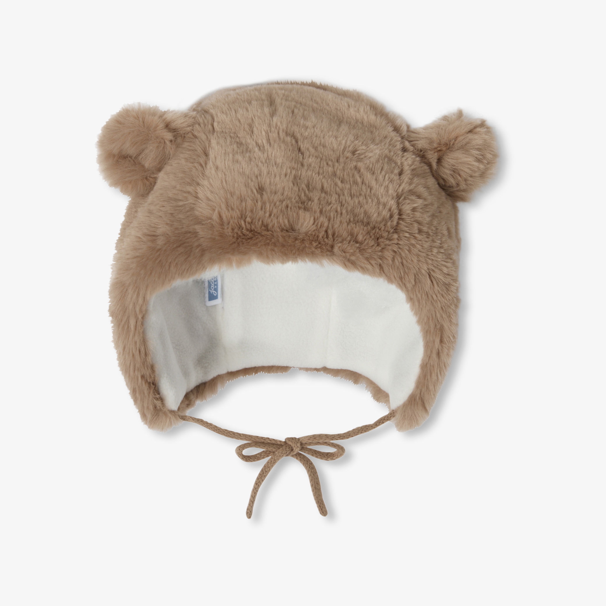 Jacadi - Gorro de bebé em pelo sintético - CASTANHO CLARO - Presente de nascimento ideal