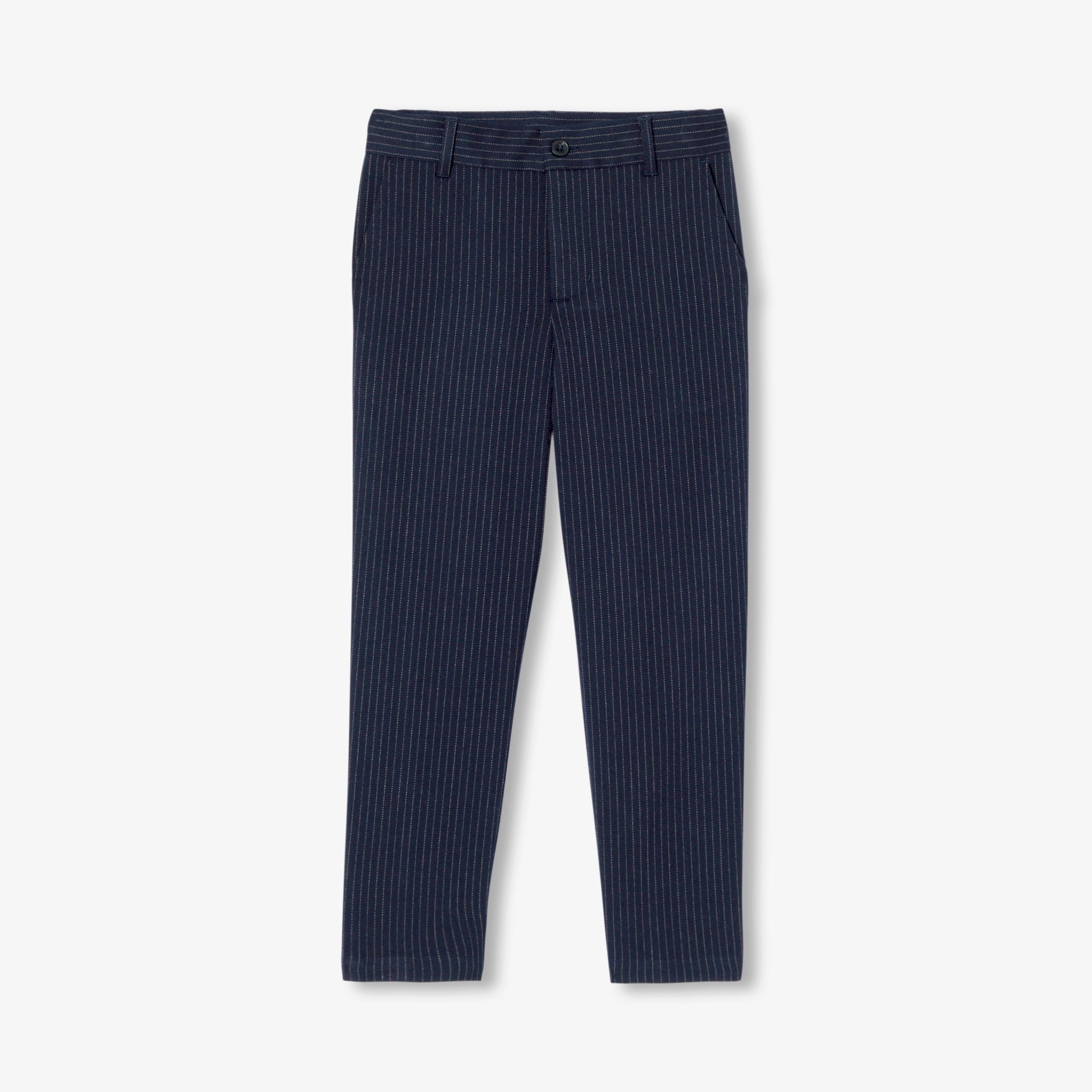 Jacadi - Calças chino menino com efeito flanela - MARINHO JACADI