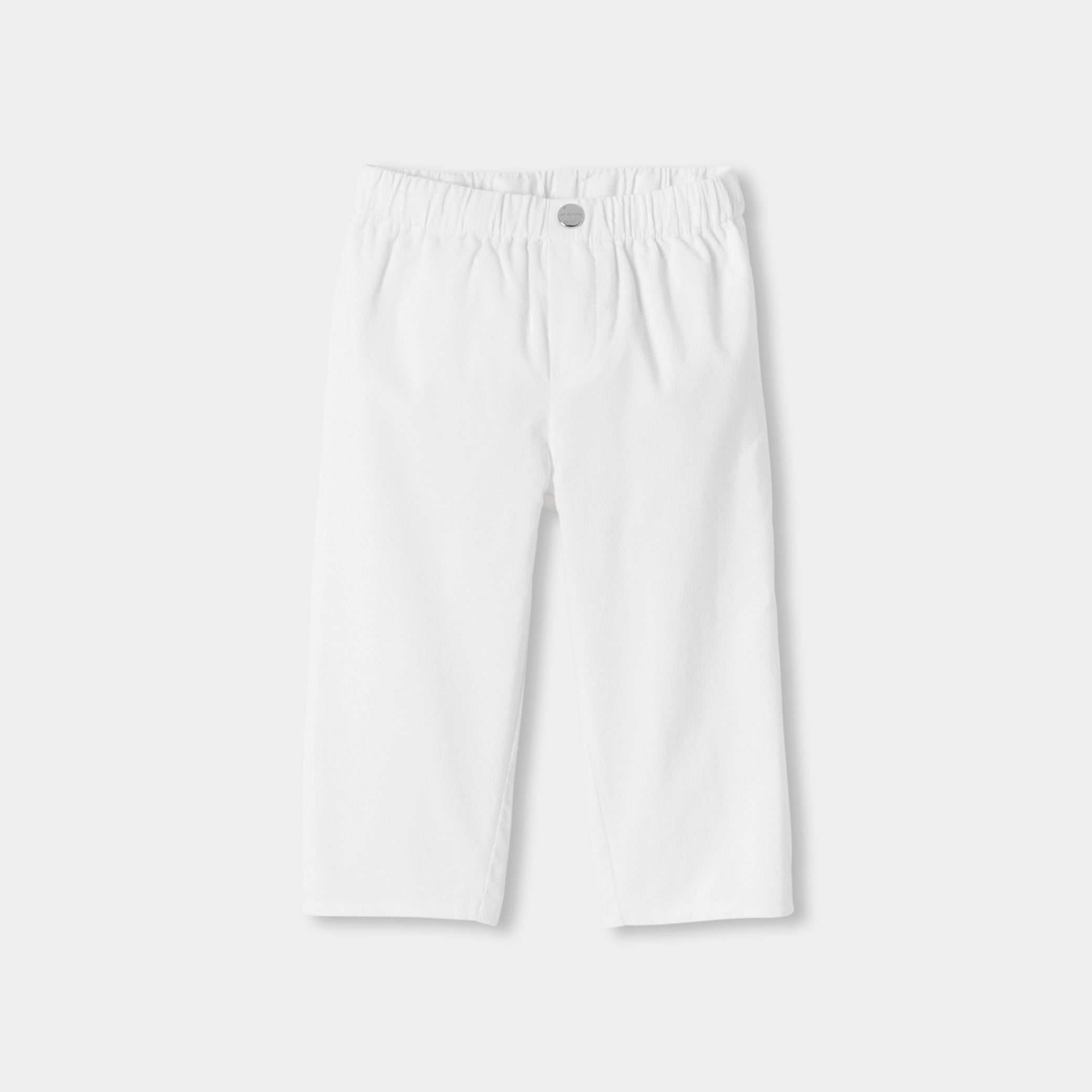 Jacadi - Calças de veludo formais bebé - BRANCO SUAVE JACADI