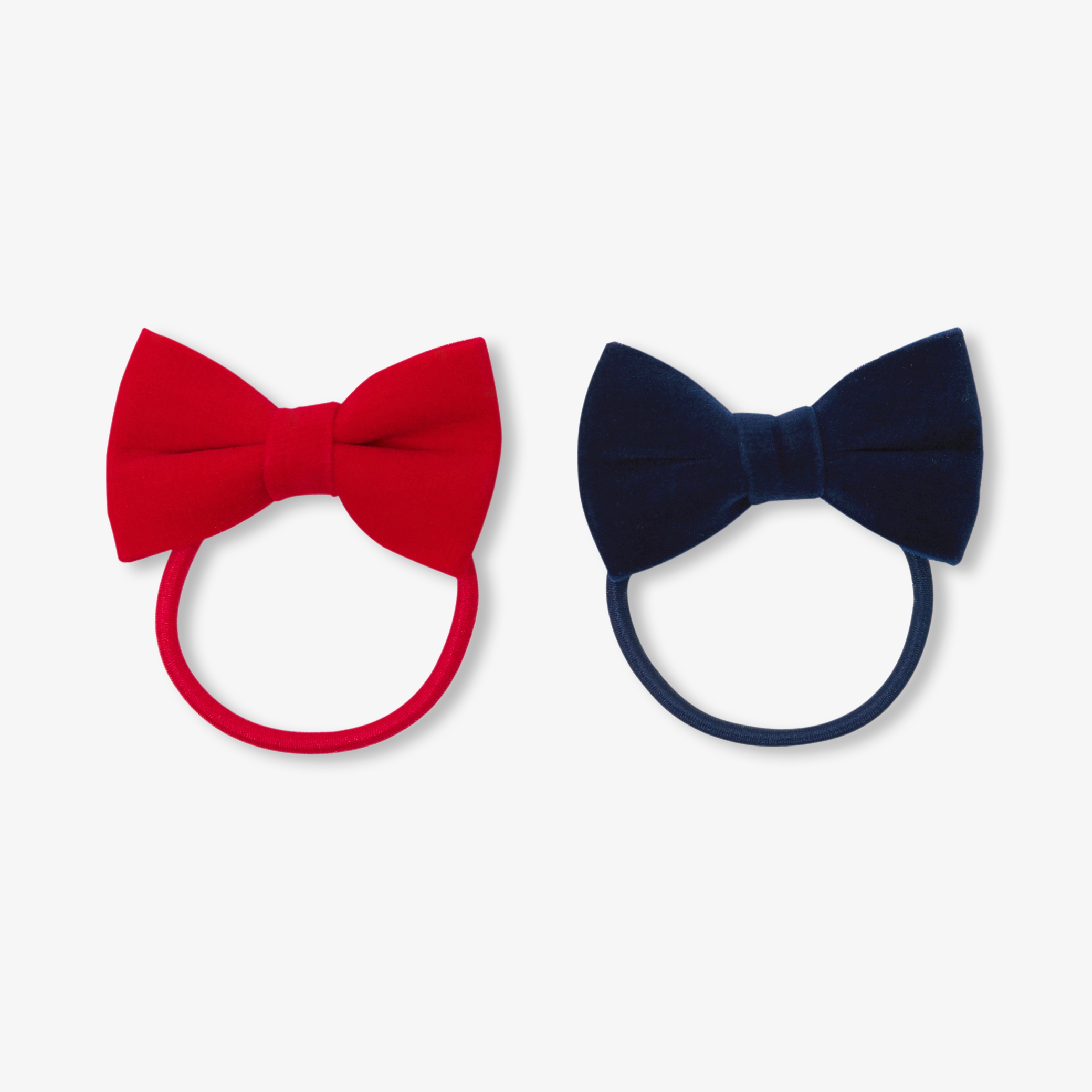 Jacadi - Duo de elásticos menina - MARINHO/VERMELHO