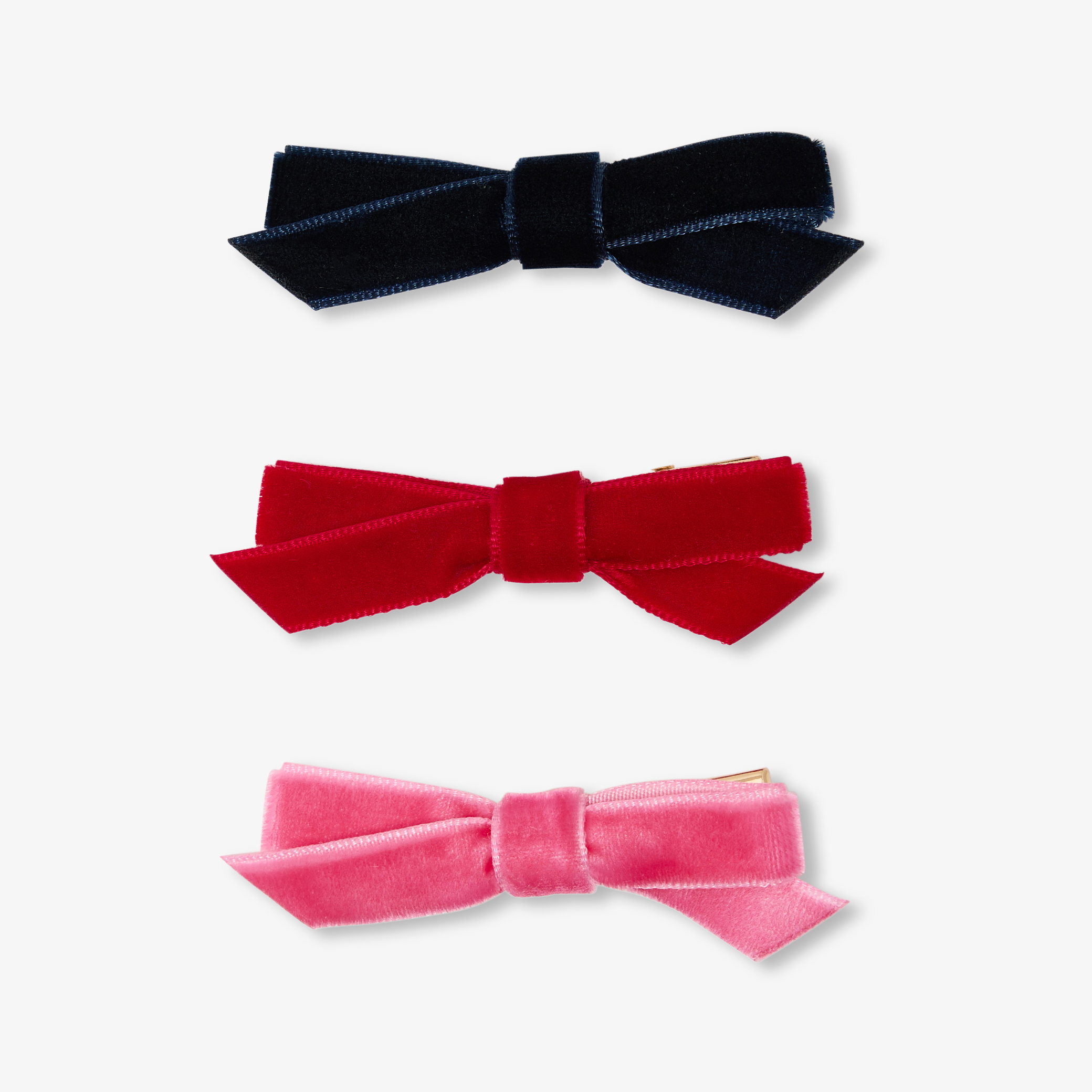 Jacadi - Conjunto de ganchos menina - MARINHO/VERMELHO