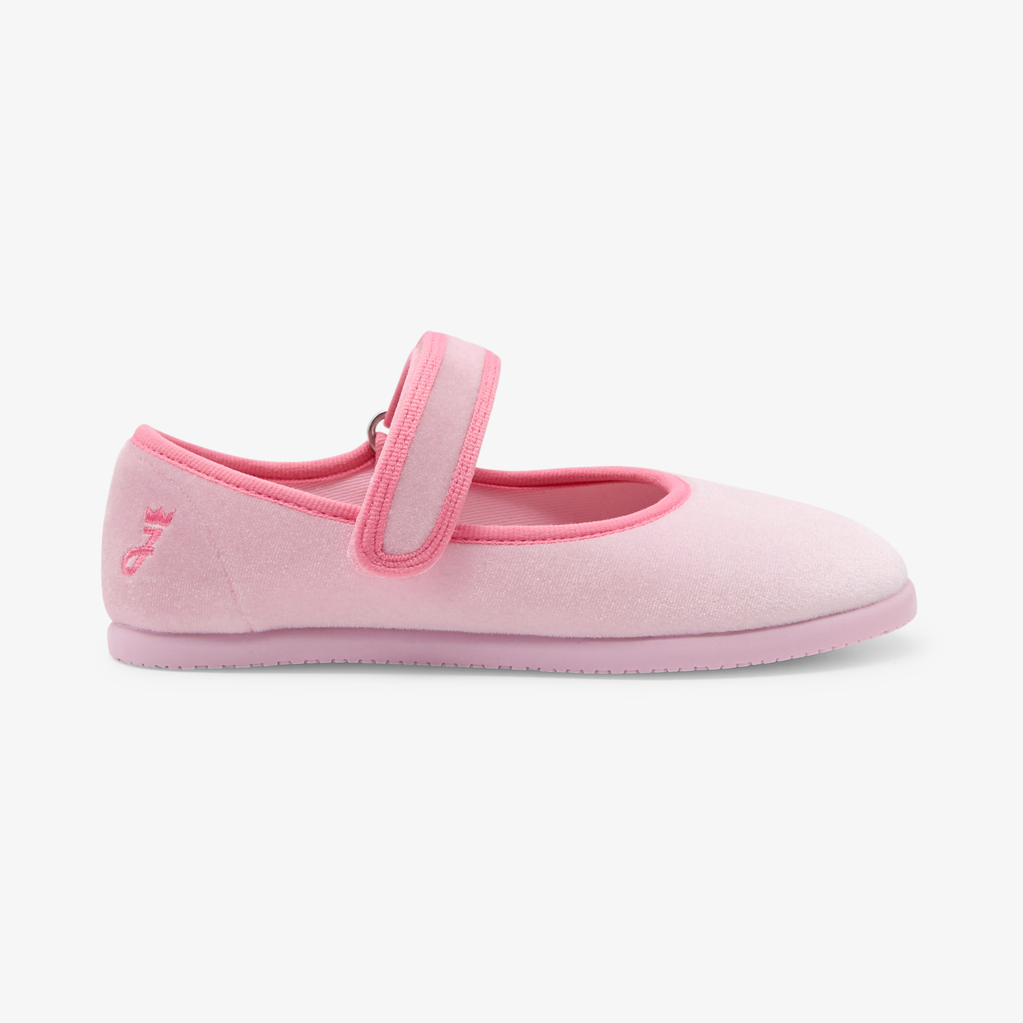 Jacadi - Pantufas para menina estilo sabrinas - ROSA JACADI